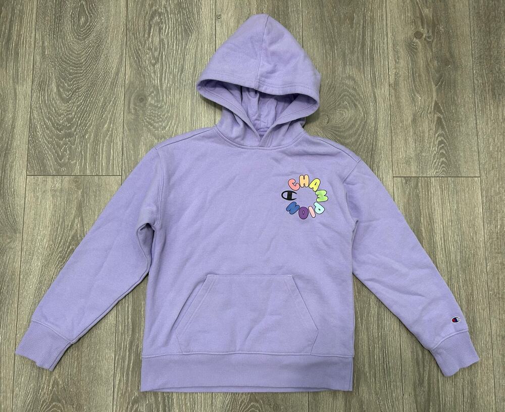 Champion Girl's Fleece Hoodie - Size Medium